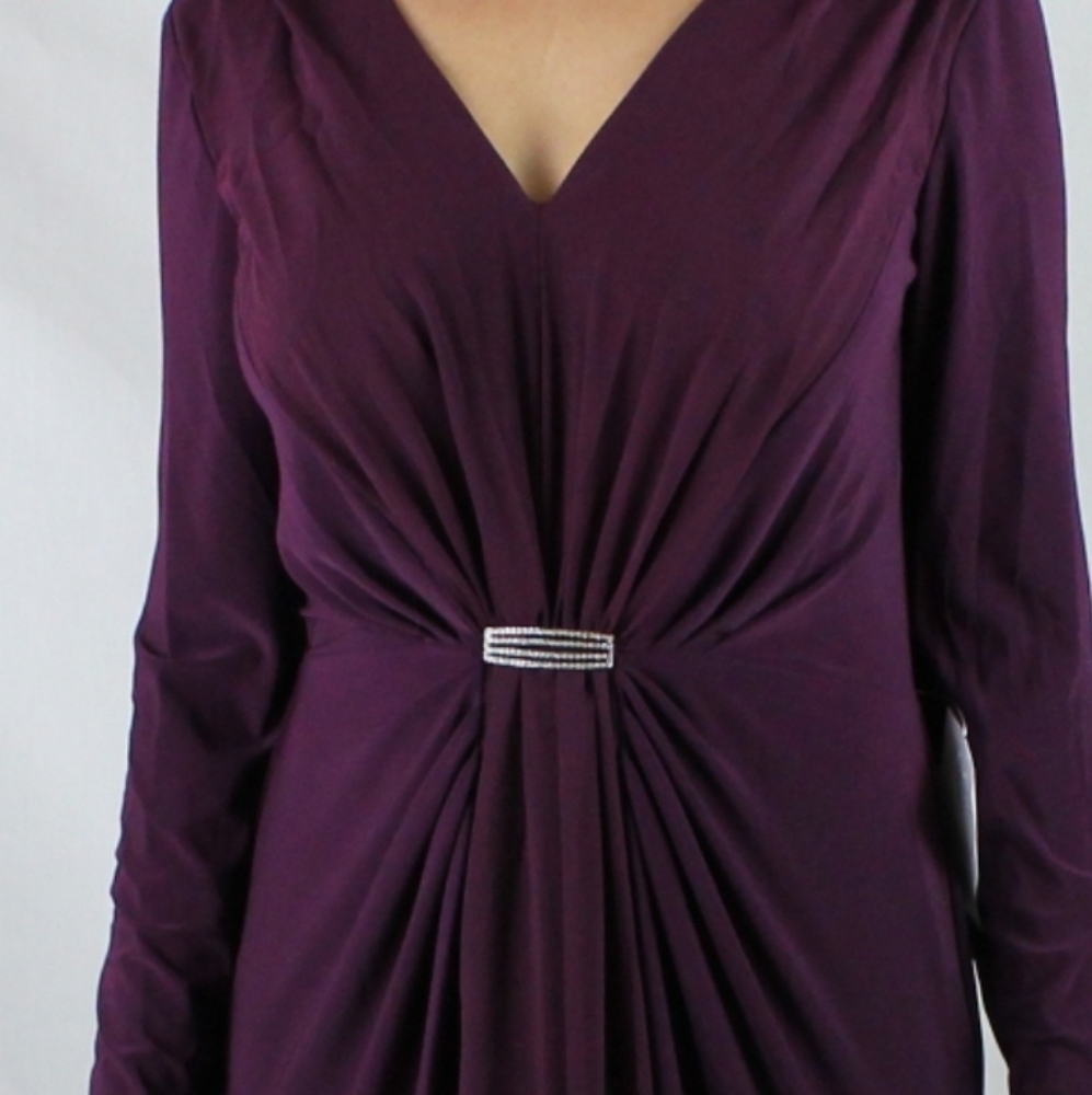 Lauren Ralph Lauren Purple Full Length Ball gown size 6 - Picture 5 of 5